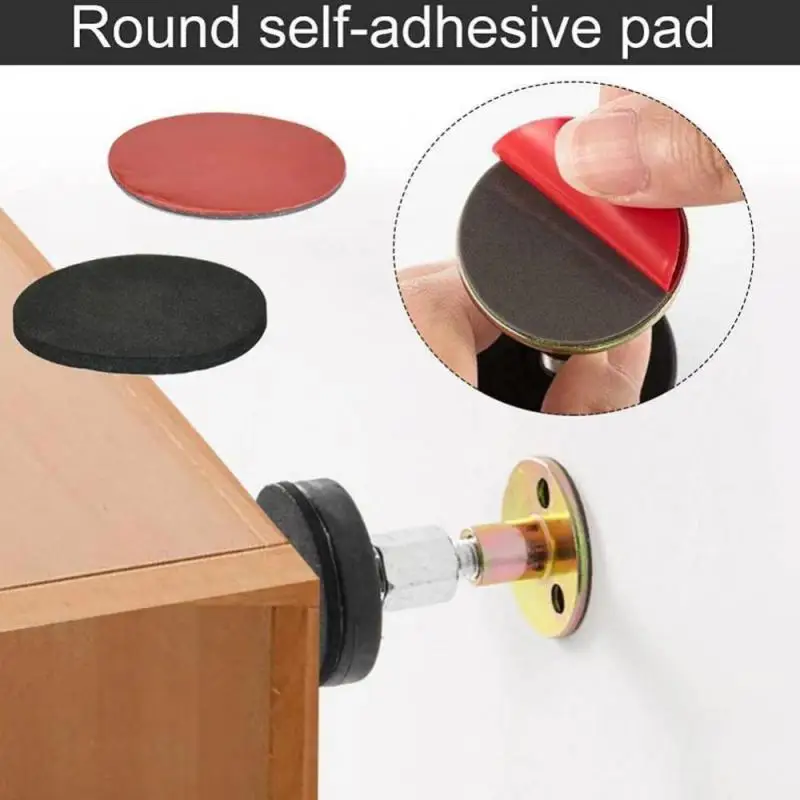 1Pcs Adjustable Threaded Bed Frame Anti-Shake Tool Fixed Bed Wall Telescopic Support Hardware Fasteners Fix Household Tools