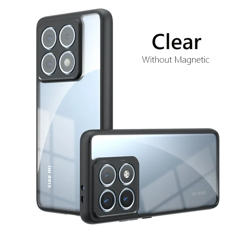 Enhanced Magnetic Wireless Charging Case - Shockproof Matte Back Cover