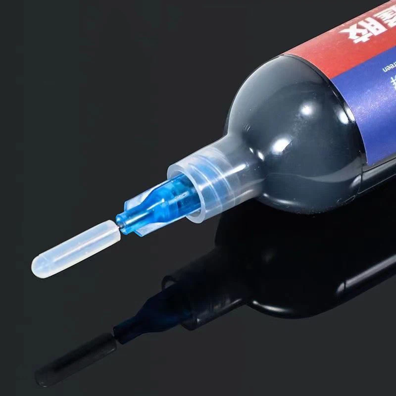 주사기 바늘 씰용 실리콘 플러그 헤드 15개, 접착제 누출 방지, 정밀 사용을 위한 고탄성 스토퍼