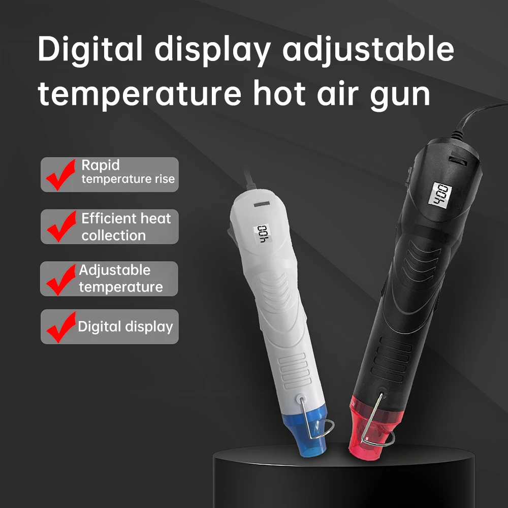 200℃ 250W DIY Using Heat Gun Electric Power Hot Hair Dryer Soldering Wrap Blower Heater Shrink Plastic Heat Gun Repair Tool hot air gun heat gun