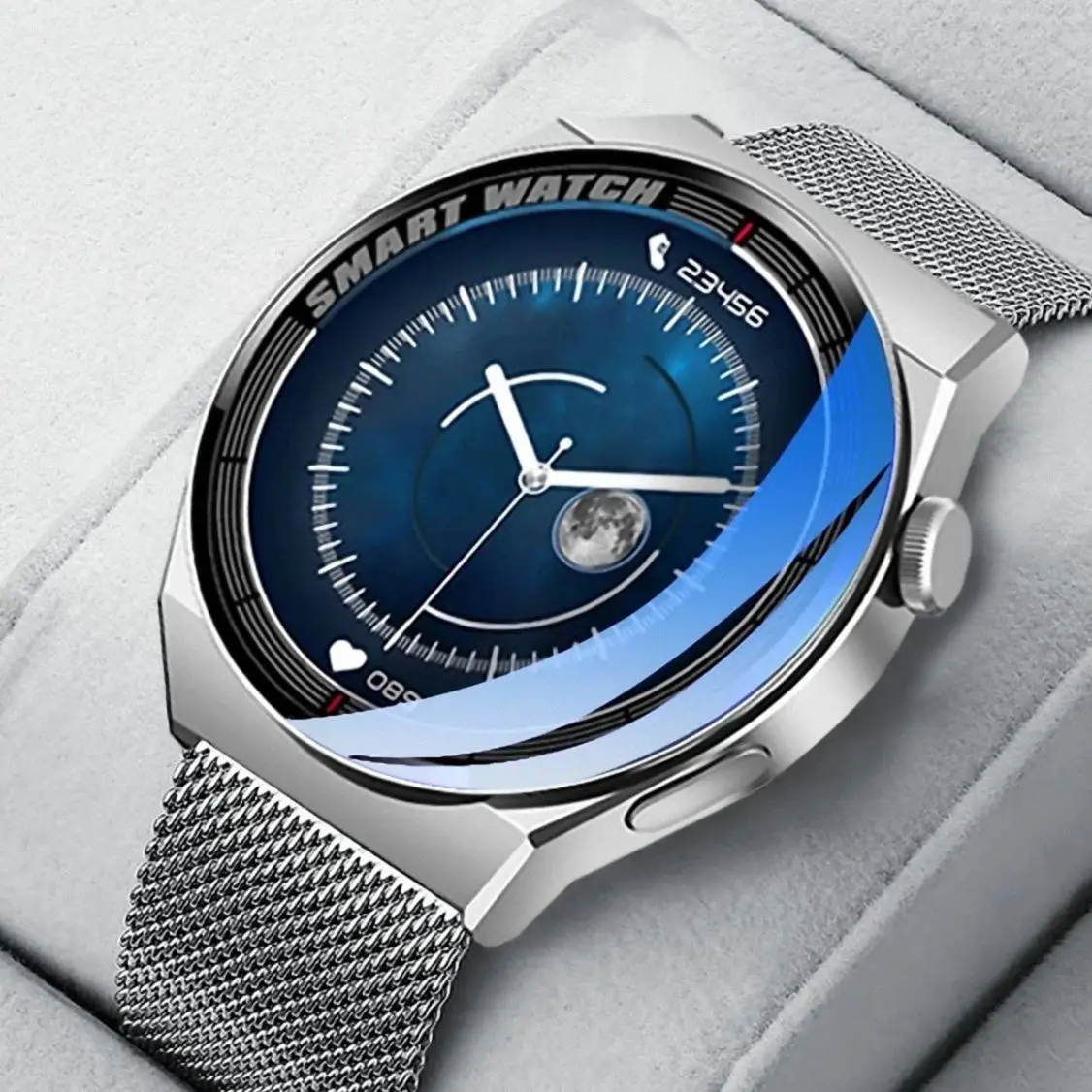 

Смарт-часы MYFULONN HW30 мужские с поддержкой Bluetooth и пультом ДУ