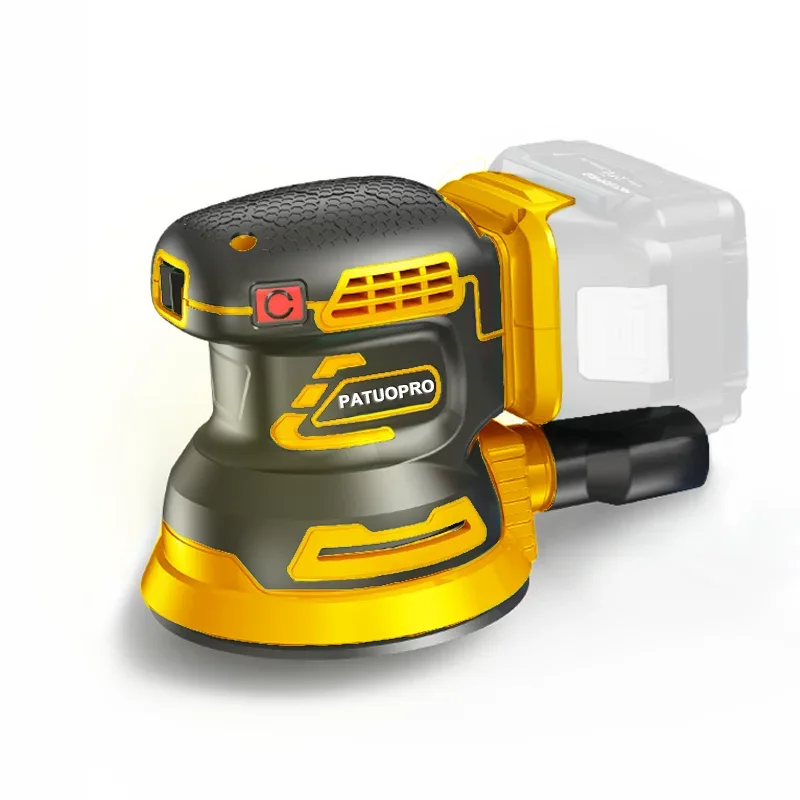 125mm Electric Cordless Disc Random Orbital Brushless Sander Grinding Polisher 3-Speed Sanding Machine Fit Makita 18V Battery 3