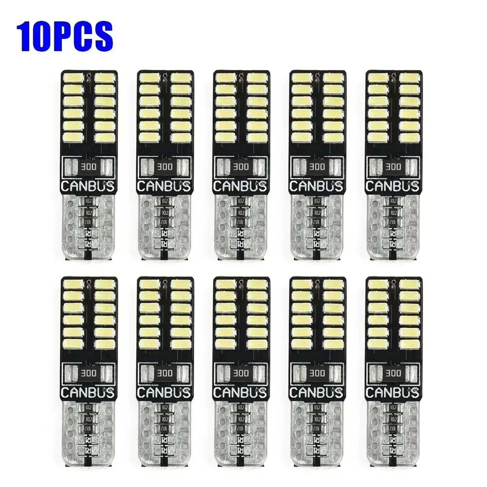 10pcs 194 W5W T10-3014-24SMD LED Car Lights LED Car Lights