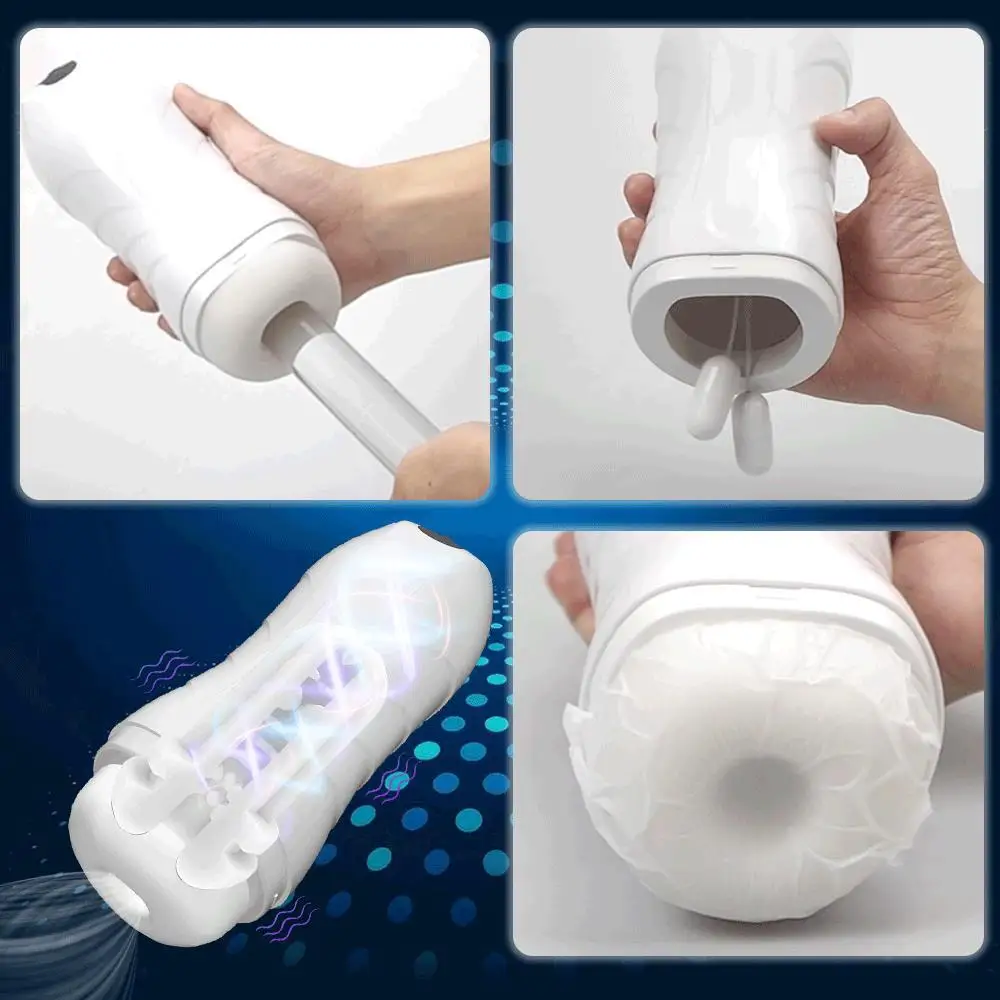 Automatic Masturbation Cup For Men With 10 Vibration Modes_voghion.com