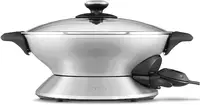 the Hot Electric Wok, One Size, Grey 1