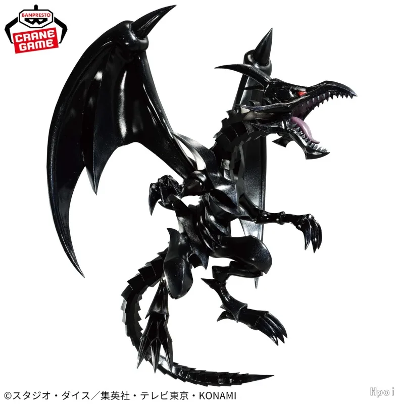 Original BANPRESTO Yu-Gi-Oh! Duel Monsters Black Dragon with Crisis Eyes Anime Figure