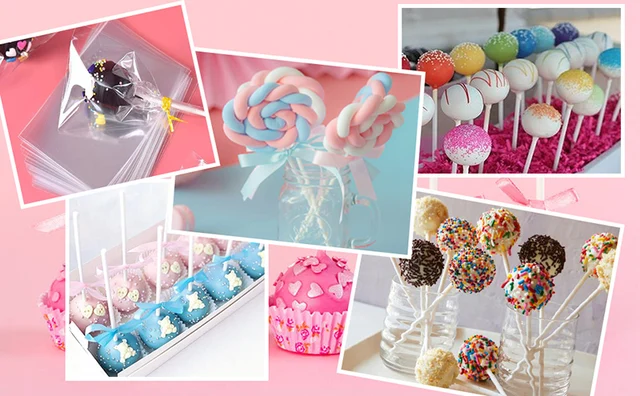 105-teiliges Cake Pop Set - Silikonformen Mit Sticks & Deko-Zubehör