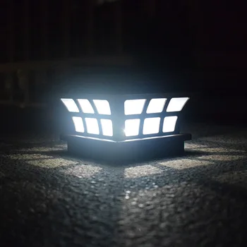 1pcs Outdoor Solar Post Cap Light,Solar Stake Light,Solar Deck Light,For Yard Landscape Decoration,Deck Or Garden In 2
