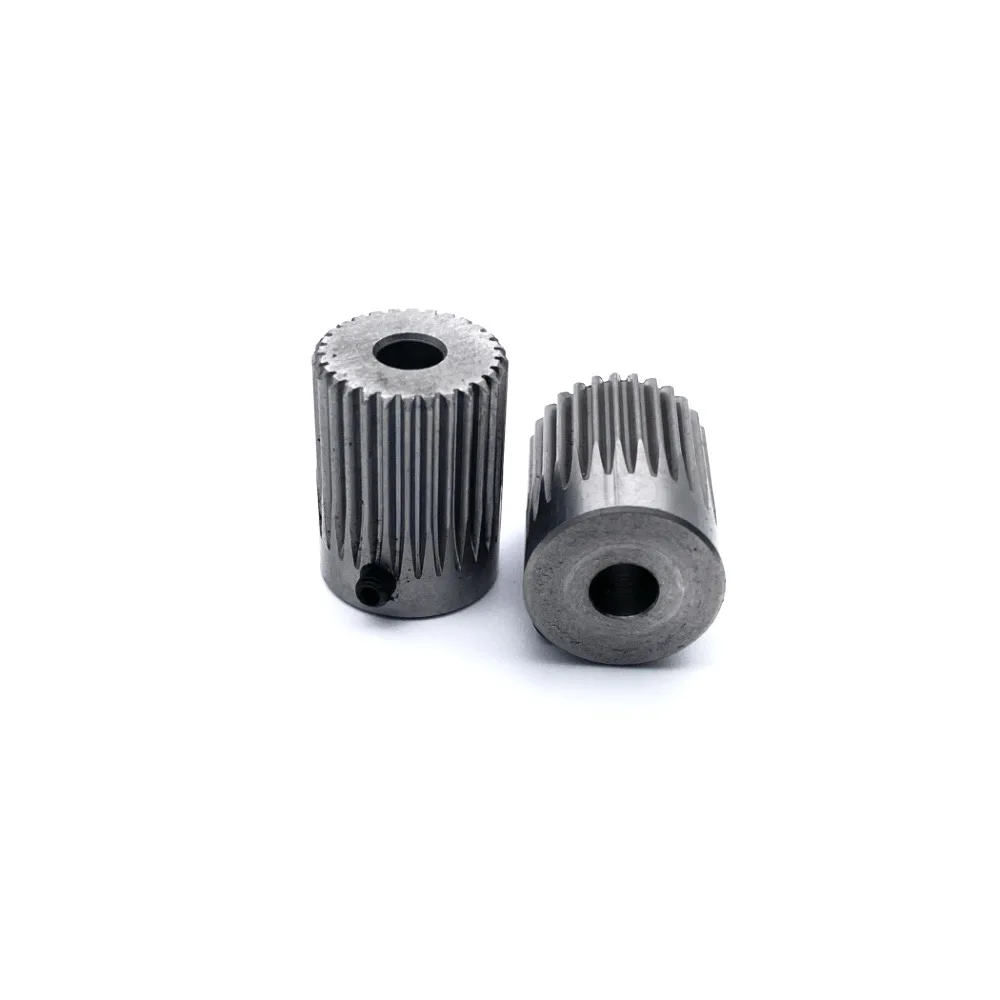 Motor Gear Transmission Gear High Strength 0.5M Precision Stainless Steel Gear 304 16/18/20/24/28 Teeth Motor Model Gear 5/6mm