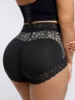 84893-3f9508.jpg Culotte gainante confortable pour femme à imprimé léopard, effet rehausseur de fesses, avec dentelle et contrôle du ventre