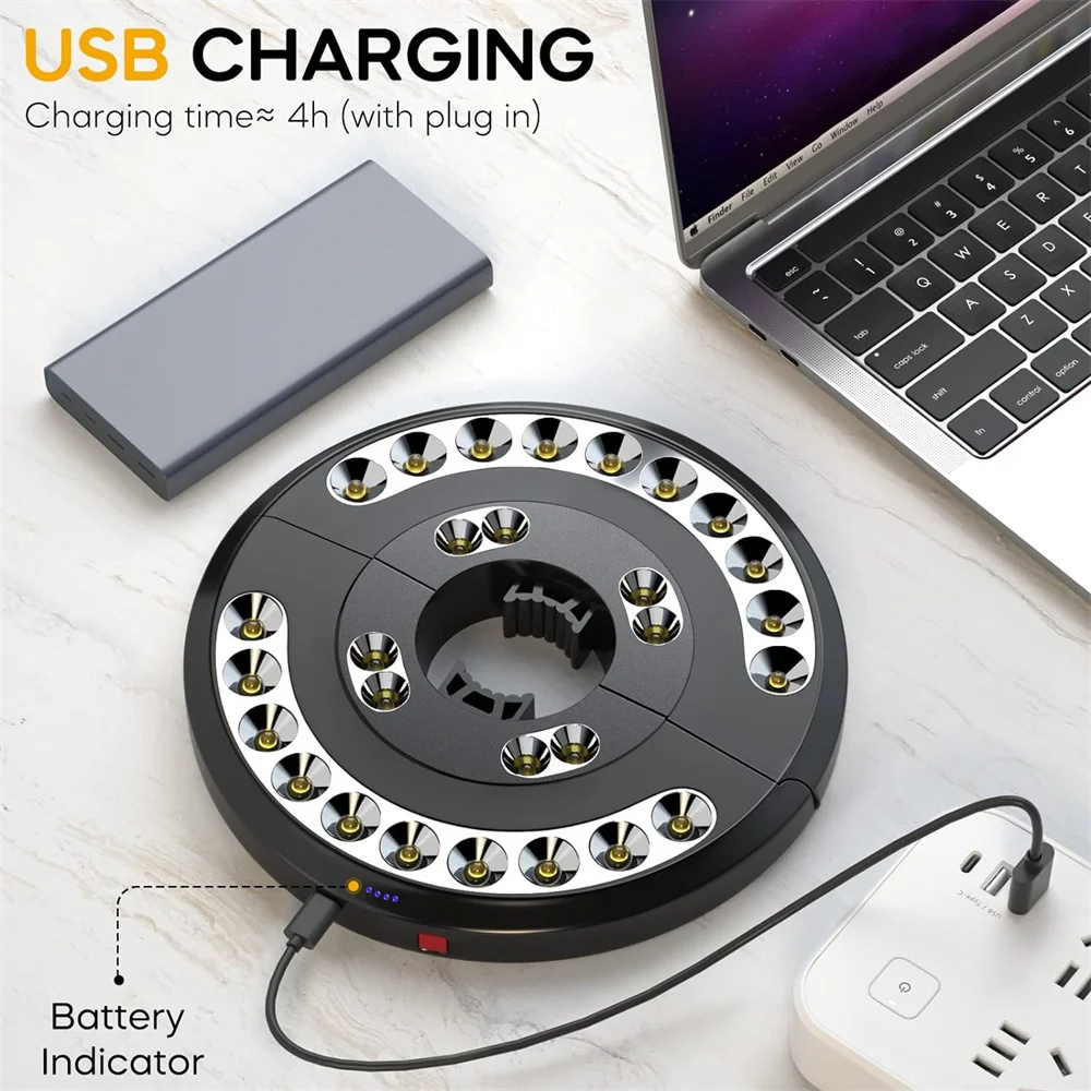 patio umbrella lights 28LED Patio Umbrella Light Outdoor 3 Mode Camping Light Night Tent Patio Garden Emergency With Auto-Adjustable Clamp