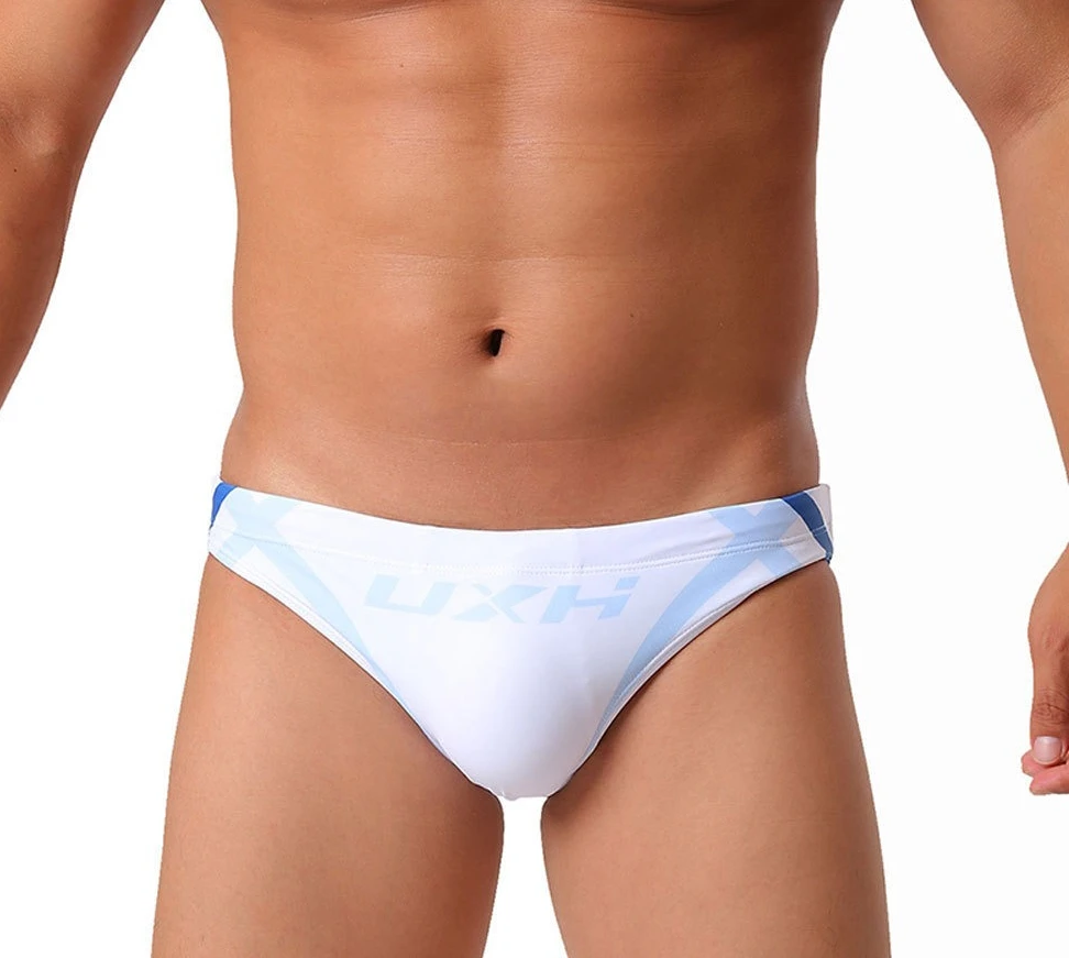 Nouvelle mode pour hommes, triangle coloré, simple, à séchage rapide, pour la plage, UHX376