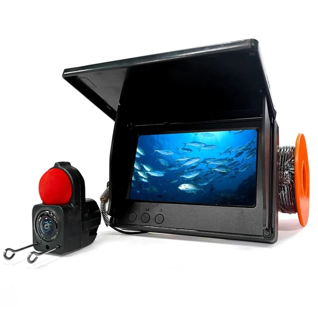 Portable Fish Depth Finder Water Handheld 1080P 4.3 Inch LCD Fish