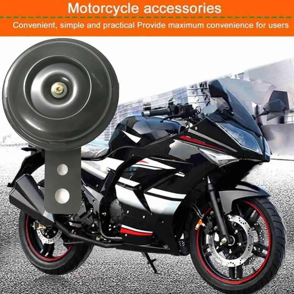 Motorcycle Electric Horn Kit Signal Speaker Waterproof Round Loud Universal 6V For Scooter Moped Dirt Bike Kits U8S2 for motorcycle electric horn,scooter horn