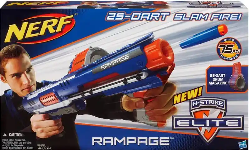 Nerf Elite Rampage игрушечный пистолет|Денежные и банковские игрушки| |