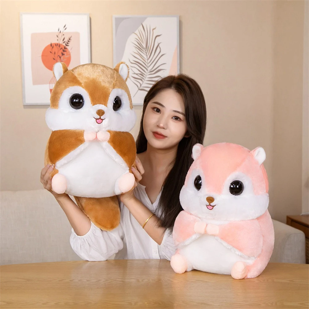 Cute Pet Big Eyed Flying Mouse Pteromys Volans Stuffed Plush Toy Children Birthday Gift