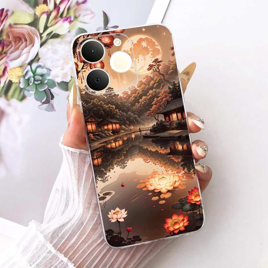 Cute Cat Painted Soft Slim Phone Case - Enhanced Protection with Stylish Design
