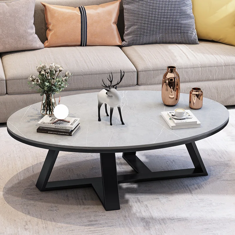 

Minimalist Design Coffee Table Luxury Indoor Industrial Marble Top Corner Table Living Room Stolik Kawowy Italian Furniture