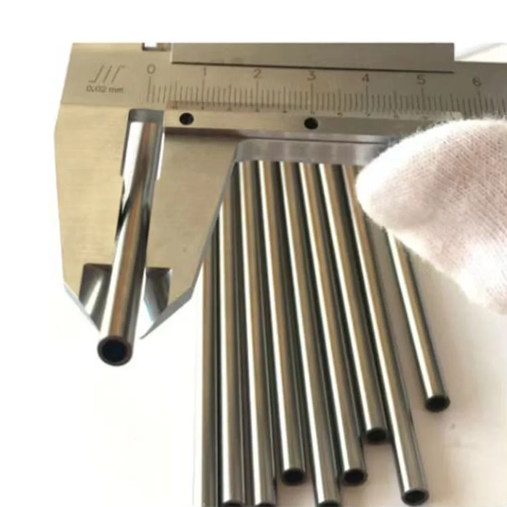 Tube En Titane TA2 - Diamètre 3 Mm, épaisseur 0,5 Mm - Longueur 500 Mm - 1 Pièce - Neuf