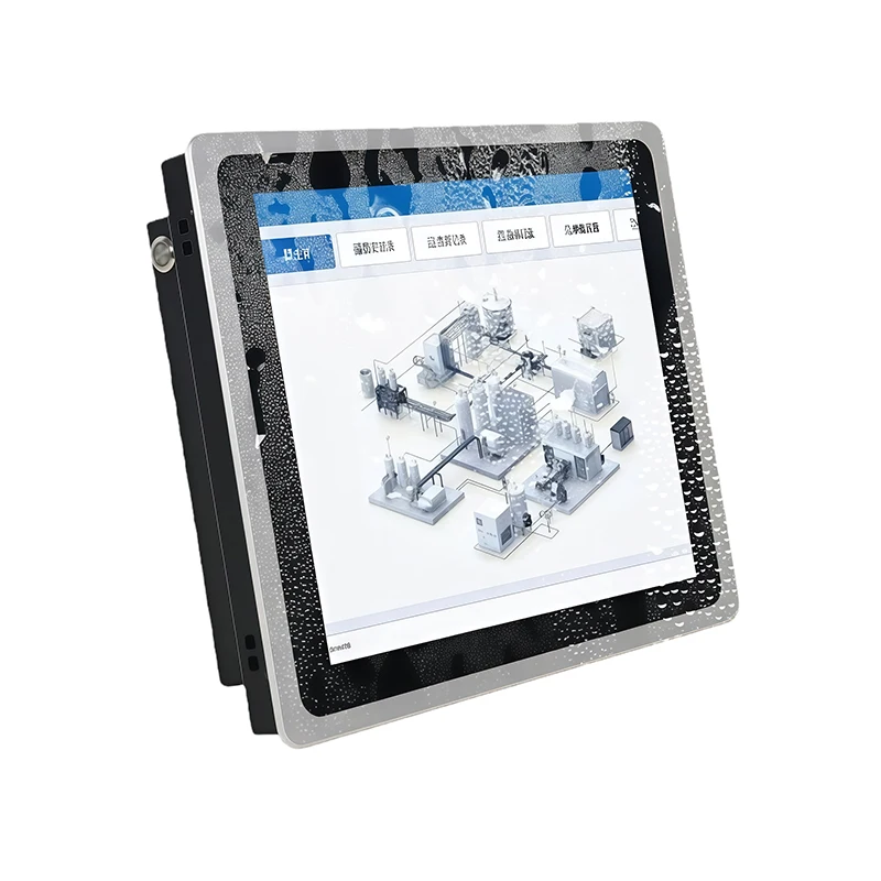 10.1 13.3 15.6 18.5 21.5 Inch Industrial Computer All in One PC Panel with Capacitive Touch Screen Built-in WiFi for Win10 Pro - immagine 2