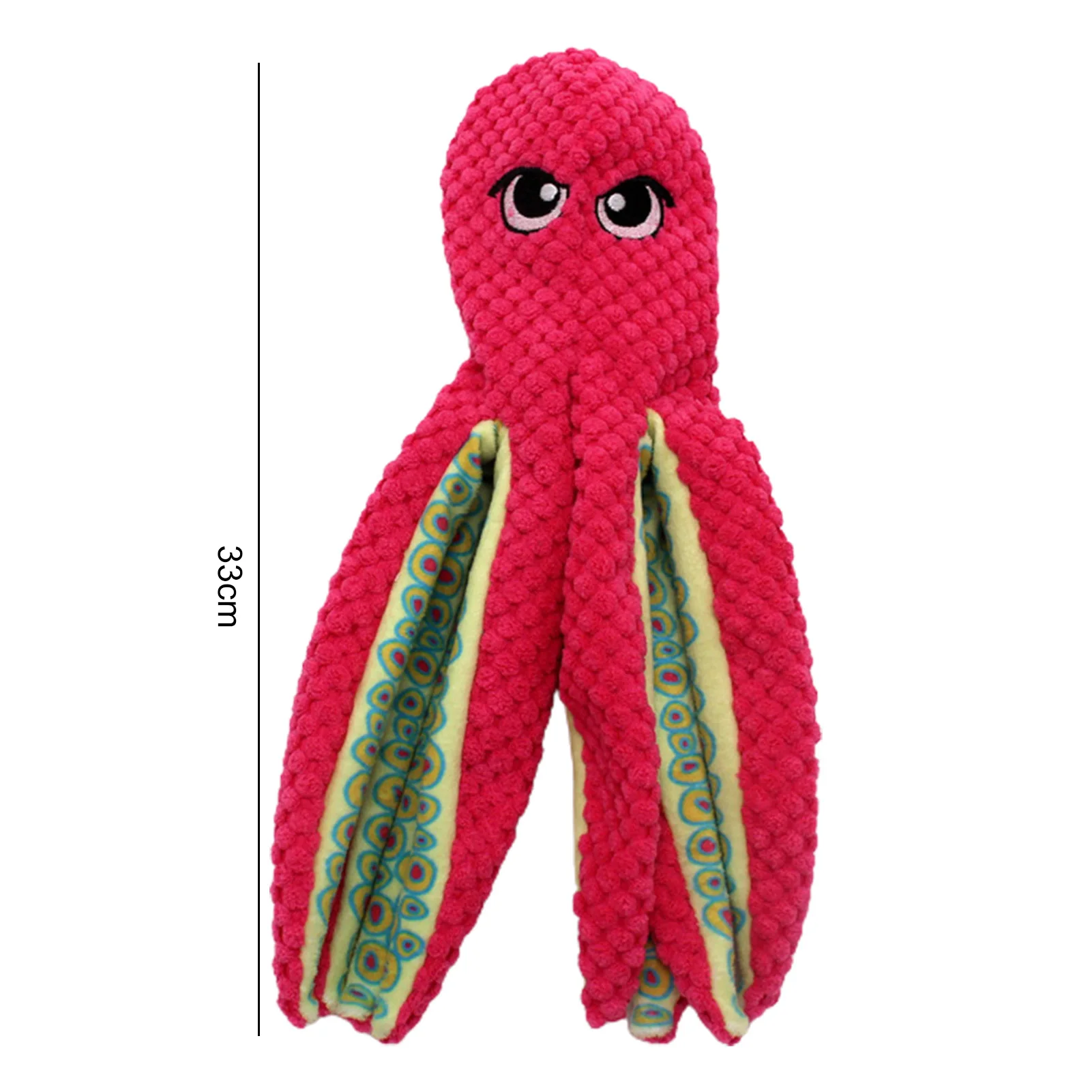 Fun Chew Toy for Dogs Durable Dog Toy Durable Octopus Dog Toy Fun Squeaky Bite-resistant Puppy Chew Toy for Small Dogs Pet 6