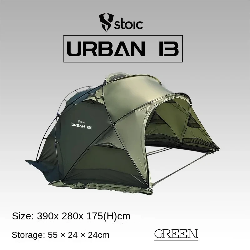 

Outdoor Camping Half-Ball Shelter Tent, Lightweight Ball Tent, Tunnel, Weatherproof Camping Tent