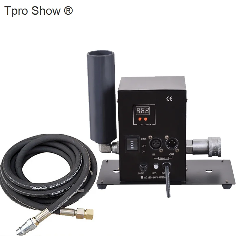 Живая трансляция Co2 Jet Machine Mini Cryo Cannon DMX контроль сцены туман дымовой эффект с