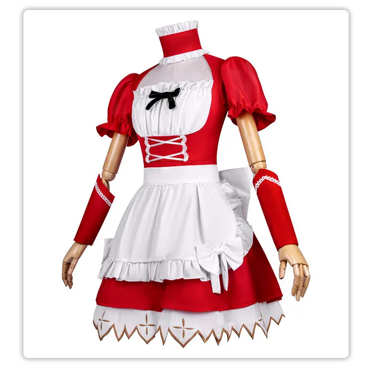 Classic Maid Costume with Wig for Women