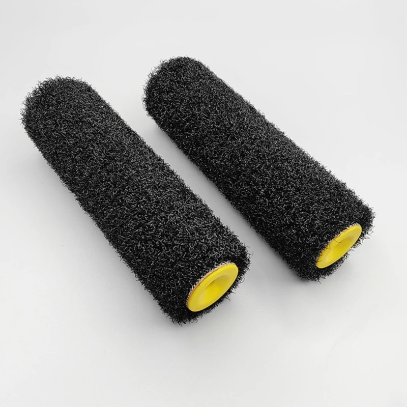 Ergonomic 9.8Inch Roller Brush Putty Roller Cleaning Special for Putty for Applying & Rolling paint roller brush
