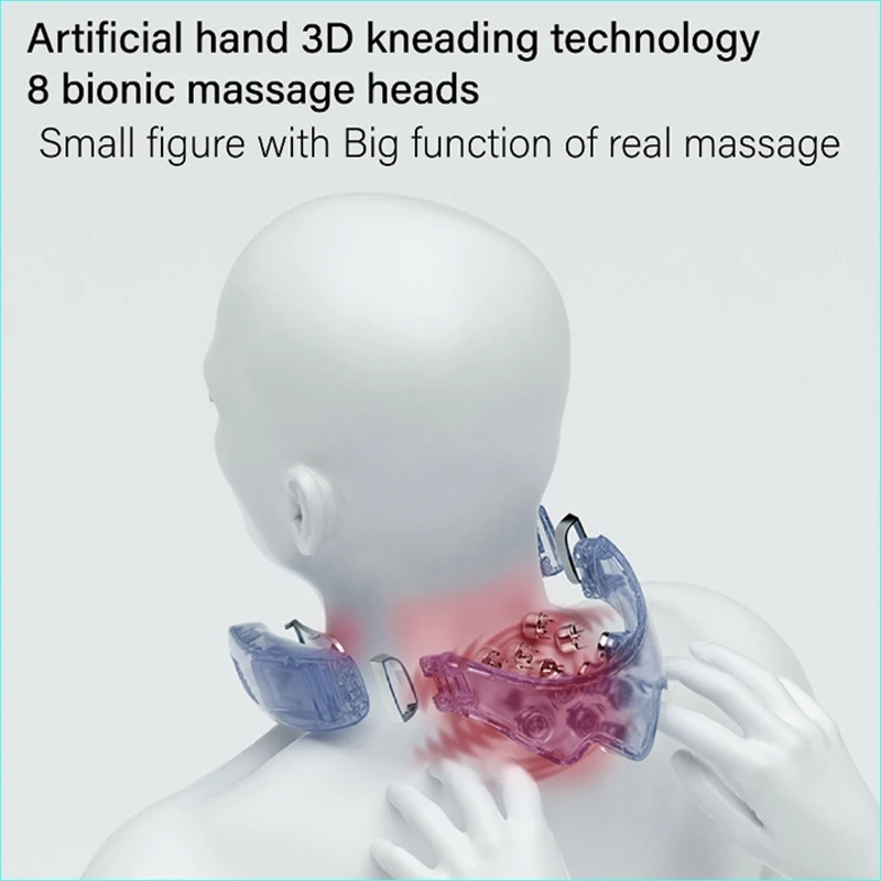 Hot Cold Compress Cervical Spine Multifunctional Massager Health Neck Protector Effective Pain Relief Smart_voghion.com