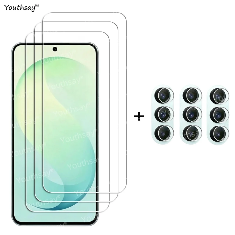 Premium 6-in-1 Tempered Glass Screen Protector