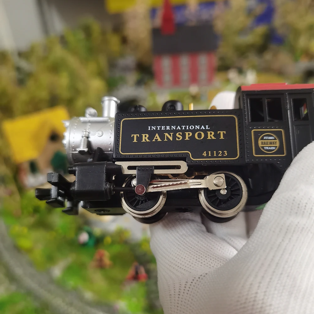 1/87 HO 蒸気機関車モデル動力機関車小型列車のおもちゃヨーロッパ