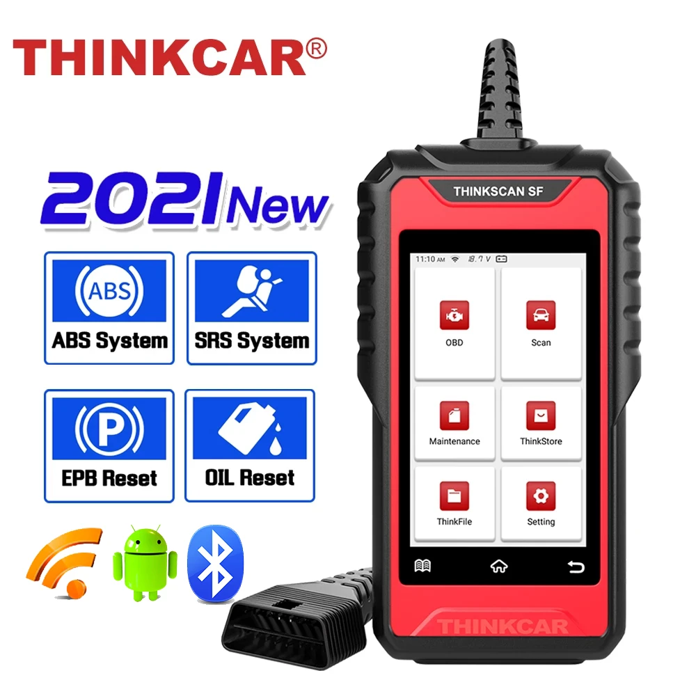 car inspection equipment for sale Thinkcar SF100 OBD2 Scanner ABS SRS System Oil EPB Reset ODB 2 Scan Tool OBDII Code Reader Car Diagnostic Tools cheap car inspection equipment