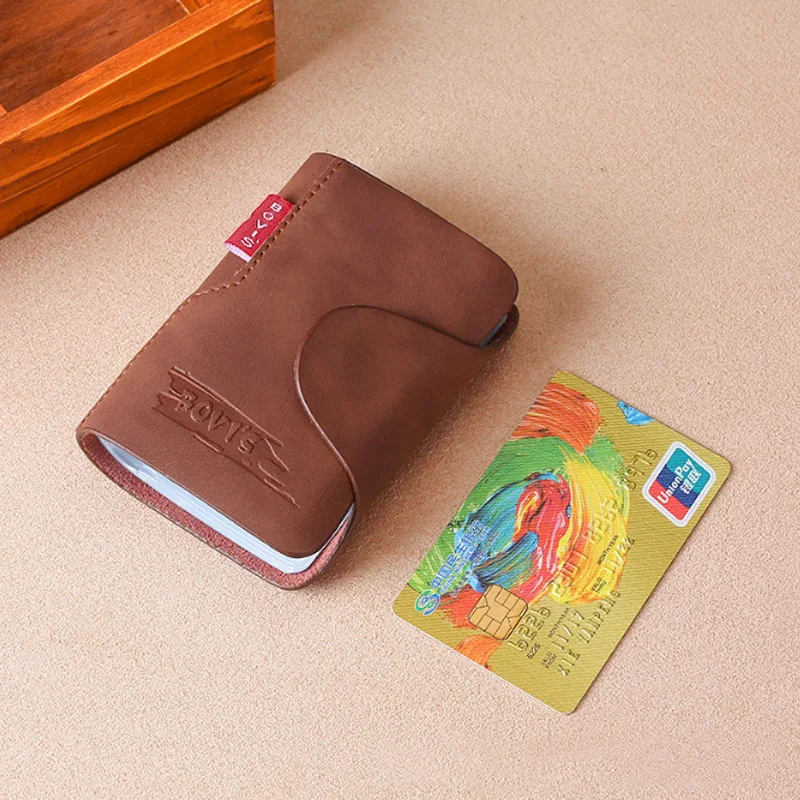 Wallet Card Holder Credit Card Wallet Leather Wallet Credit Card Holder Card Holder Card Wallet Business Card Holder Wallet Card Bag PU Leather Business Card Holder Credit Card Case Women Men Small Organizer Wallet