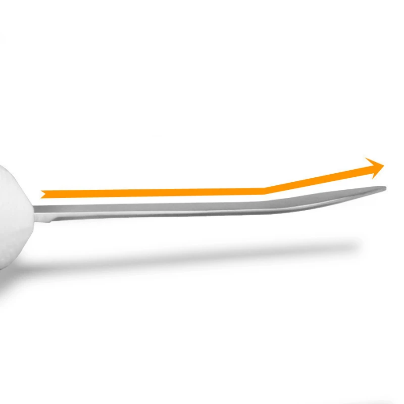 Description Picture 6 of item1Pc Practical Oyster Knife Seafood Scallop Shell Shucking Opener Knives Kitchen Oysters Tools Black and White