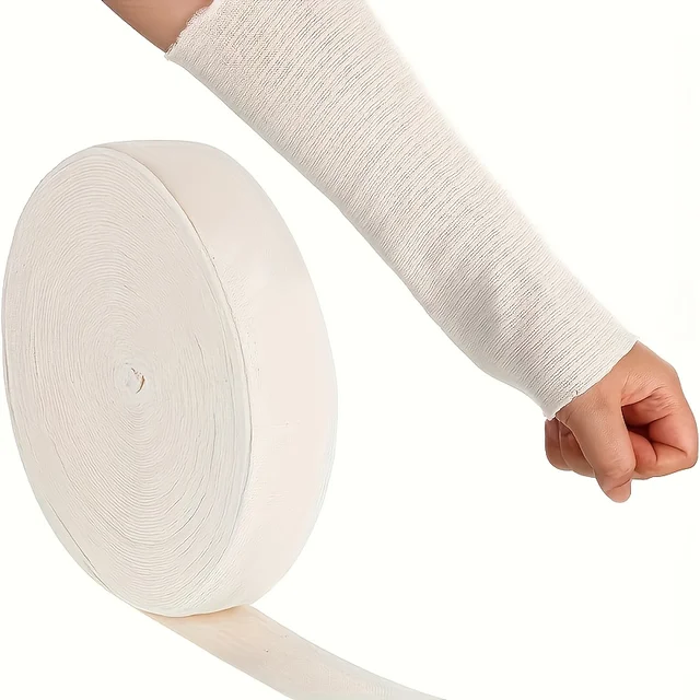 4.5/7.5/10cm 1Roll Elastic Tubular Bandage Roll Sport Tape Suitable for Arms, Legs, Comfortable Support, Suitable for Men, Women 6