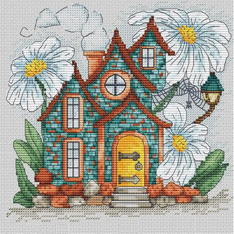 ZZ1816 DIY Homefun Cross Stitch Kit Packages Counted Cross-Stitching Kits  New Pattern NOT PRINTED Cross stich Painting Set