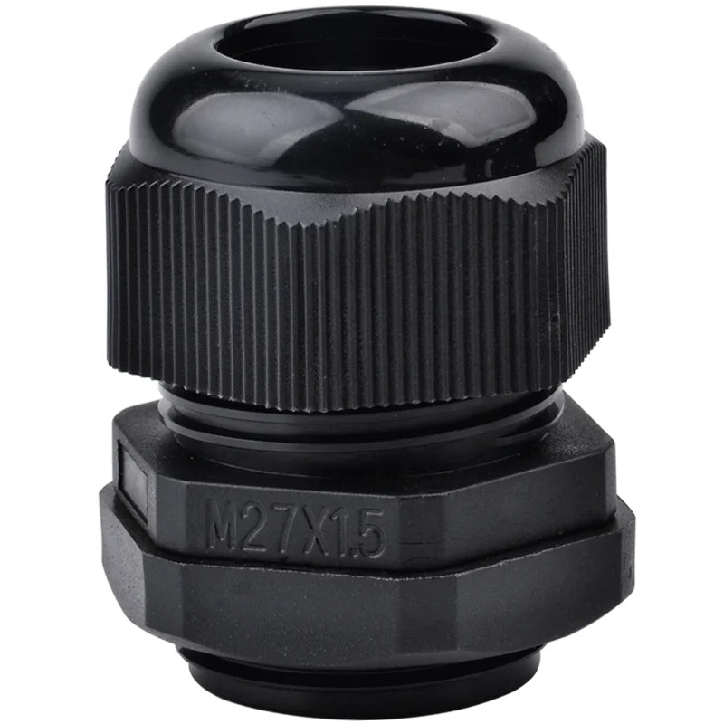 10Pcs Nylon Waterproof Connector Cable Gland M12 M18/M20 M24 M25 IP68 Plastic White Black Connector Seal Joint Entry Fixed Wire