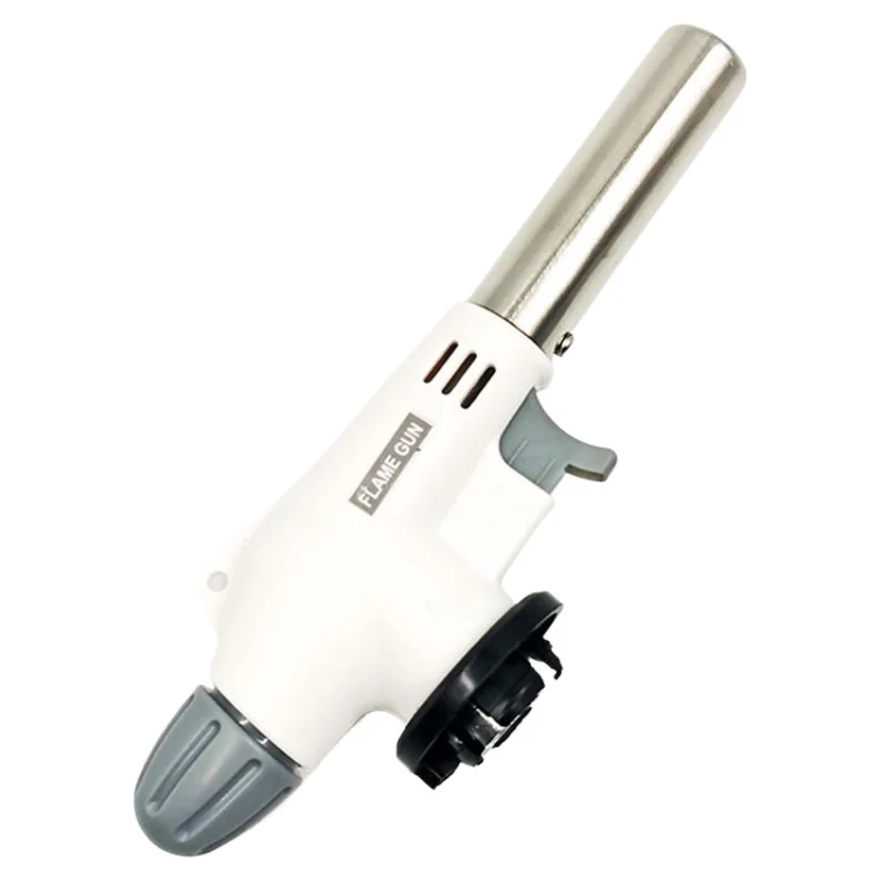 Portable Flame Gun Cooking Spontaneous Combustion Butane Gas Torch Lighter Welding Burner Gas Torch Barbecue Camping Cooking