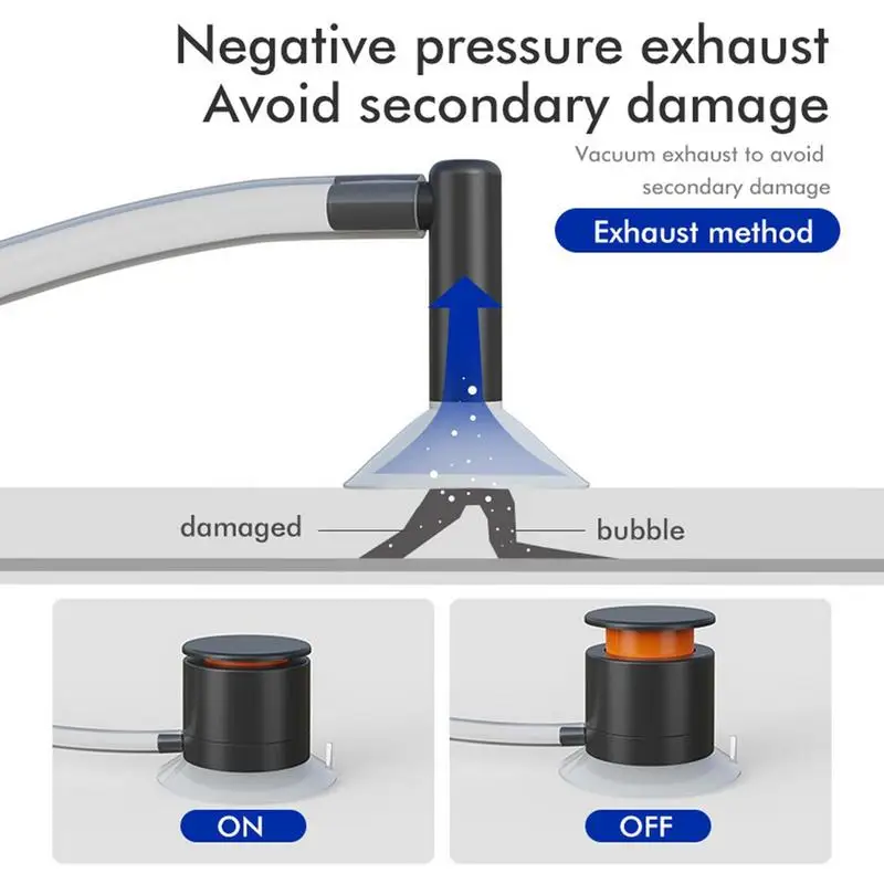 Car Windshield Glass Scratch Repair Kit Windscreen Crack Repair Tool Air Pump Type Vehicle Window Nano Glass Fluid for Car Care 4