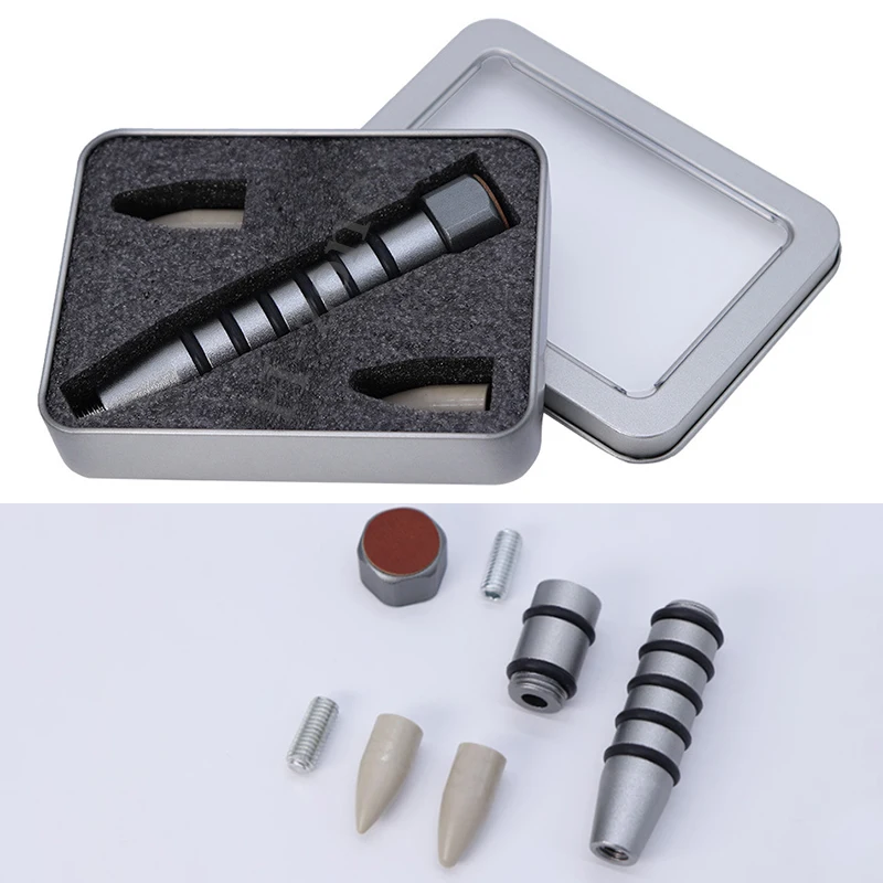 Small Dent Remover Aluminum Alloy Dent Repair Leveling Pen With Storage Box Knockdown-Tips Tools Professional Auto Repair Tool