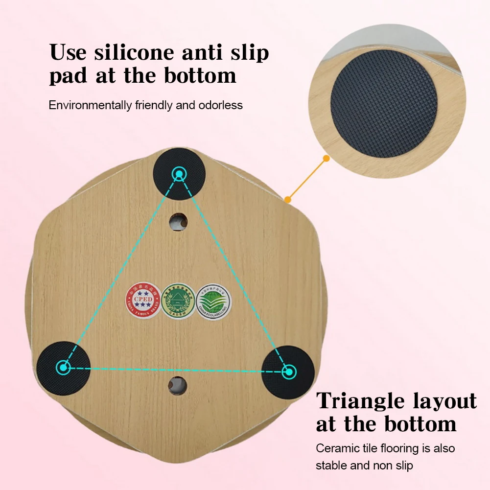 Ab Twister Board Waist Twist Board Non Slip Stomach Waist Trainer Heavy Duty Twister Exercise for Full Body Workout waist twisting disc