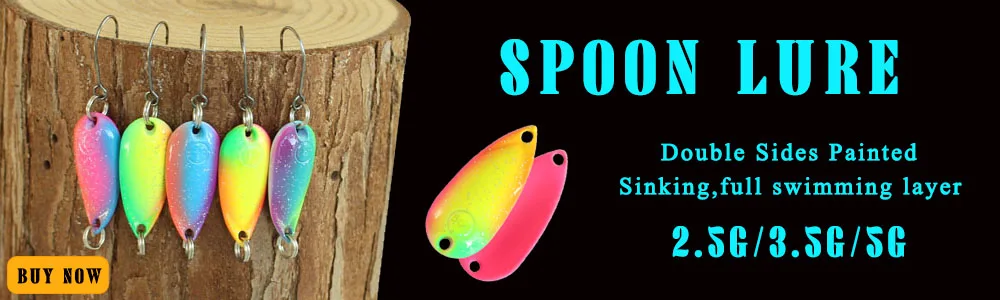Description Picture 2 of itemNew Swimbait 2.3g/3.5g/5g Metal Bait Laser UV Spoon Fishing Lures Wobblers Fly Fishing Hook Artificial Trout Lure