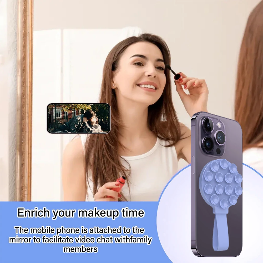Supporto Telefono Magnetico Con Ventosa - Per IPhone E Android, Adesione Forte Su Superfici Lisce - Foto 11