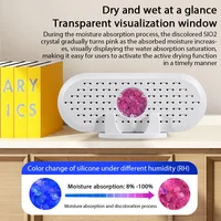 Mini séchoir à air réutilisable, déshumidificateurs électriques portables, chargement USB, économie d'énergie, séchoir électrique pour Cisco, armoire à chaussures 2