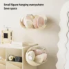 Wall Beauty Egg Storage Box Transparent Lid Shelf Organizer for  Pencils Sponge Beauty 2