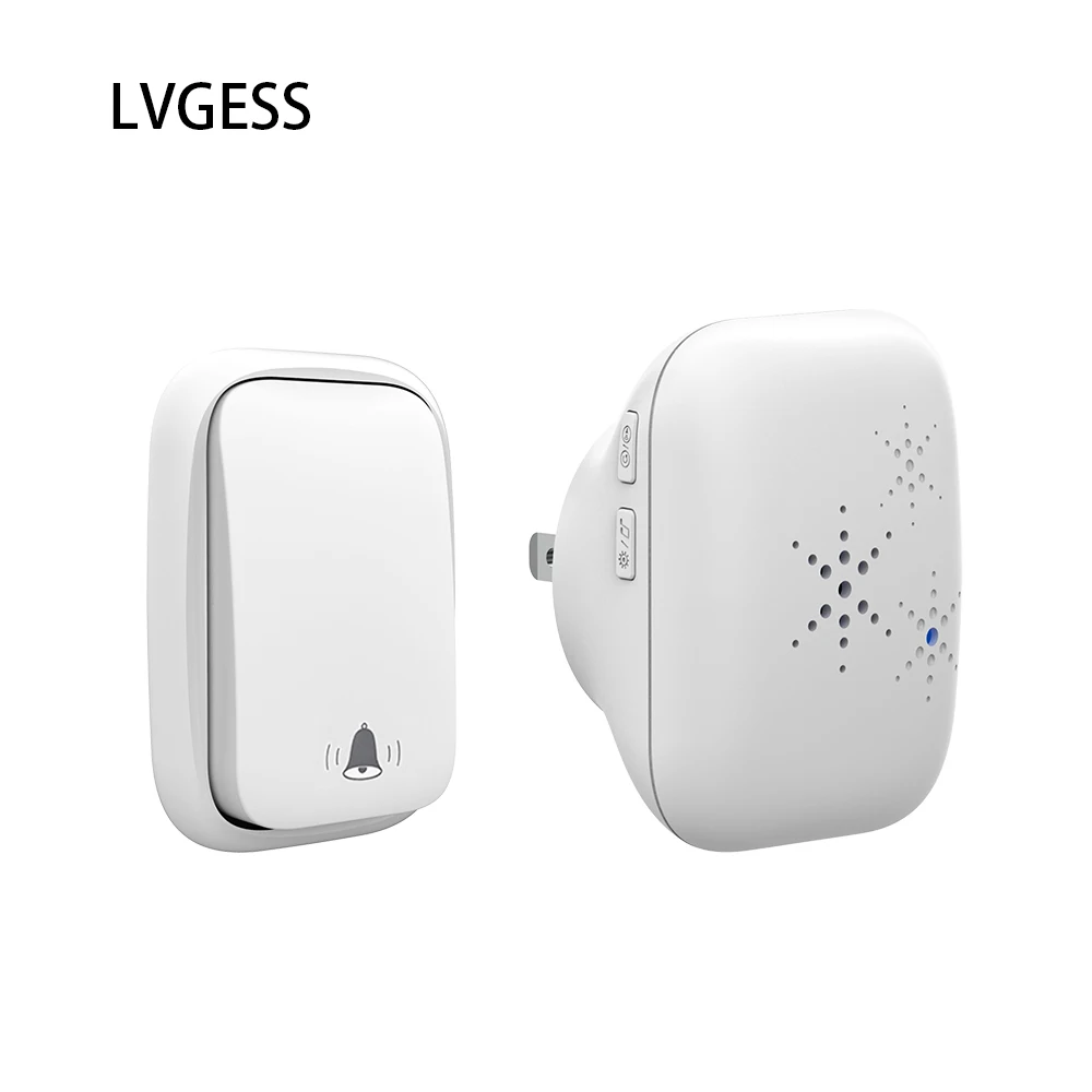 Home Outdoor Wireless Waterproof Doorbell No Battery Required Remote Control Ring Door Bell Self-powerd wireless doorbell
