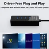 4 Port USB Hub 3.0 USB Splitter Multi USB Hub Extensions Fast Data Transmission OTG Adapter For Computer Xiaomi Macbook Pro Air 6