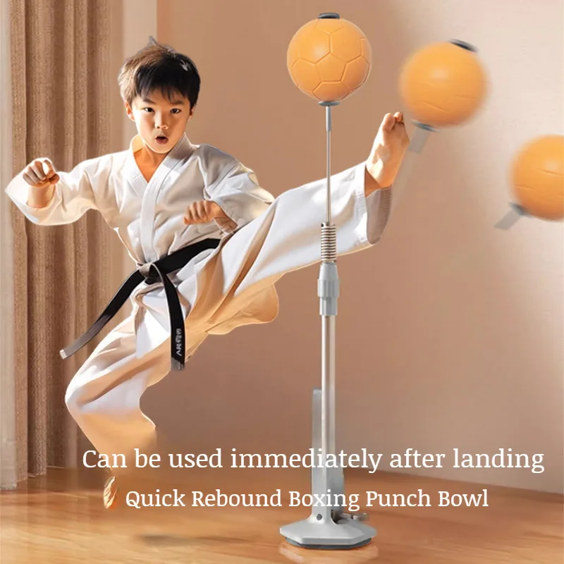 Adjustable Height Boxing ball Reaction Sandbags Training Decompression Vertical Sandbag boxing punching bag Home Venting Balls
