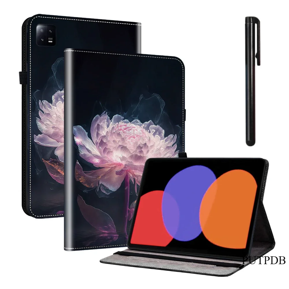 Elegant Floral Tablet Case - Premium Protection for 10.61 to 12.1 Tablets